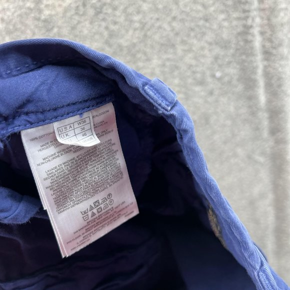 Brooks Brother Shorts Men 36 Casual Blue Chino Pants Pocket Outdoor Bermuda - Picture 10 of 12